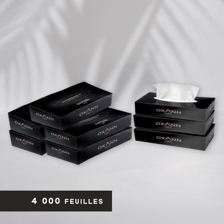 Mouchoirs professionnels 2 plis - 100 mouchoirs - Pure ouate - colis de 40 boites