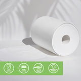 Bobines essuie mains rouleaux pour découpe automatique - 140 mètres - Pure ouate - colis de 6 rouleaux