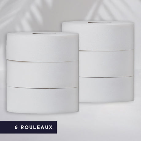 2-ply Maxi Jumbo toilet paper - 350 m - Pure wadding - package of 6 rolls