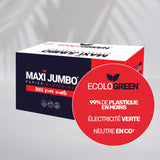 Papier hygiénique 2 plis Maxi Jumbo - 350 m - Pure ouate - colis de 6 rouleaux